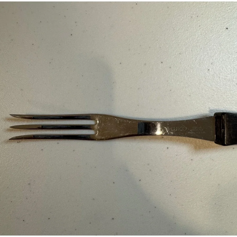 Cutco Turning Fork 1726 Carving Serving Three Prong BBQ Cooking Kitchen Utensil